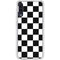 Black and White Checkered Galaxy A50 Clear Case